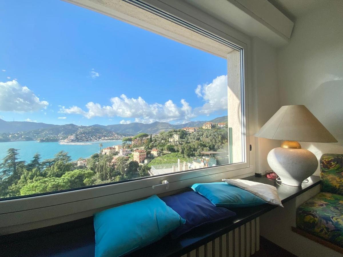 Welcome Riviera - Paradiso 12-Ultimo Restauro Nel 2025-Vista Mare Stupenda-Balcone Con Vista Meravigliosa Piu' Terrazza Solarium Sovrastante Di 70 Mq Esterna Rapallo Exterior foto